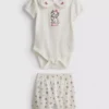 0-18 maanden | Disney’s De Aristokatten Marie-rompertje en bloomers Set voor pasgeborenen