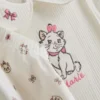0-18 maanden | Disney’s De Aristokatten Marie-rompertje en bloomers Set voor pasgeborenen