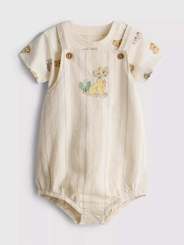 0-18 maanden | Disney’s The Lion King-set met rompertje en bloomers voor pasgeborenen