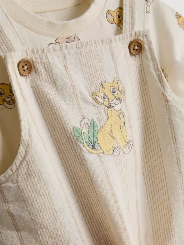 0-18 maanden | Disney’s The Lion King-set met rompertje en bloomers voor pasgeborenen