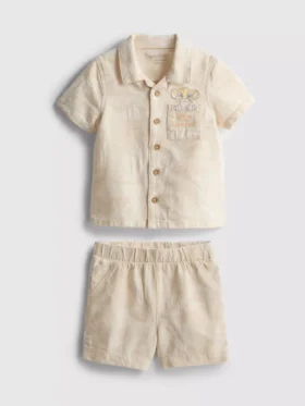 0-18 maanden | Disney’s The Lion King-set met shirt en shorts voor pasgeborenen