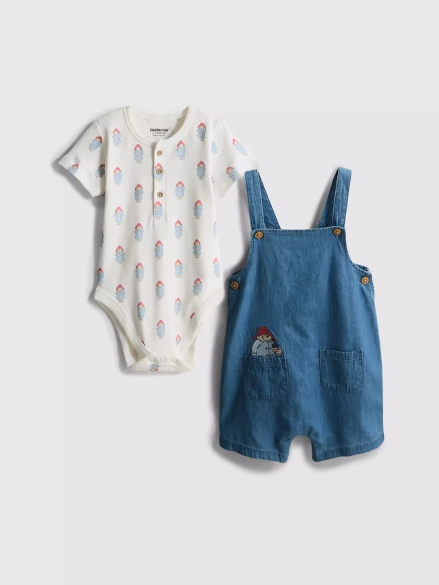 0-18 maanden | Paddington Bear-body en -rompertje, set voor pasgeborenen