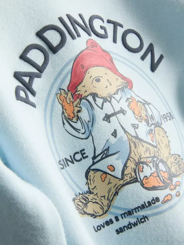 0-18 maanden | Paddington Bear rompertje met lange mouwen voor pasgeborenen