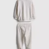 0-18 maanden | Set voor pasgeborenen bestaande uit een sweatshirt en een Joggingbroek met omgeslagen pijpen