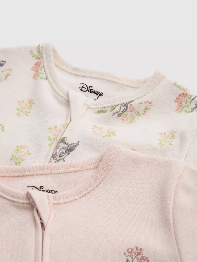 0-24 maanden | 2-pack Disney's Bambi-onesie met rits