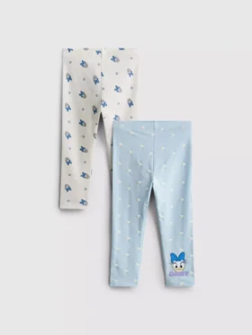 0-36 maanden | 2-pack Daisy Duck-legging