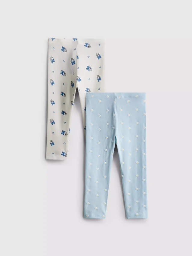 0-36 maanden | 2-pack Daisy Duck-legging