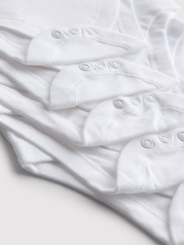0-36 maanden | 5-pack mouwloze rompertjes met bandjes