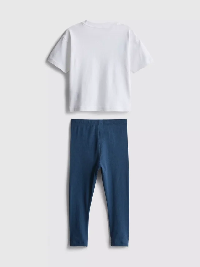 0-36 maanden | Disney Mickey Mouse en vrienden T-shirt en legging Set