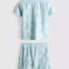 0-36 maanden | Disney Mickey Mouse-set met badstof T-shirt en Shorts