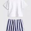 0-36 maanden | Disney’s Donald Duck boxy T-shirt en Shorts set