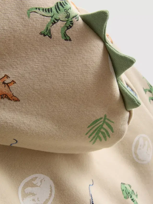 0-36 maanden | Jurassic World T-shirt, hoodie en joggingbroek set