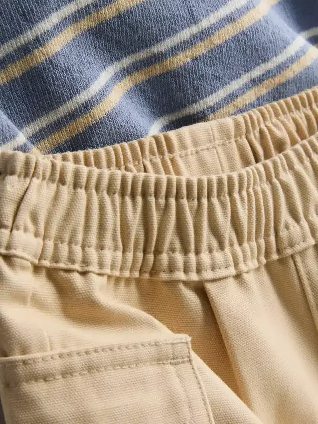 0-36 maanden | set van T-shirt en cargoshort