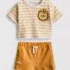 0-36 maanden | setje met boxy T-shirt en Shorts