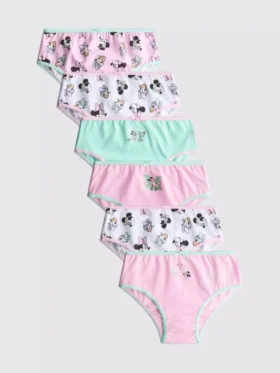 1,5-10 jaar | 6-pack Disney Minnie Mouse-slipjes