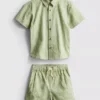 1,5-12 jaar | Stacey Solomon set met geruit overhemd en shorts