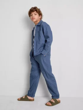 1,5-12 jaar | The Edit-broek van linnenmix