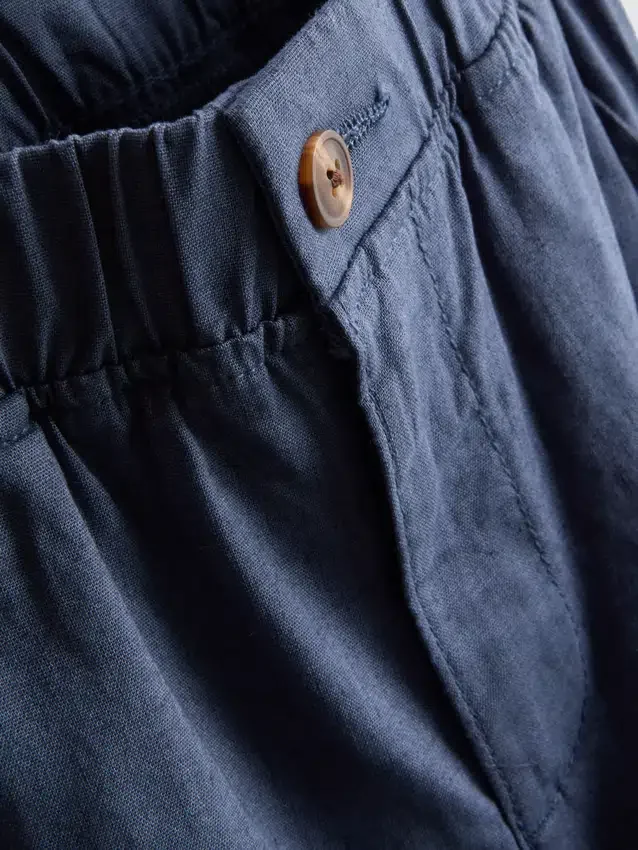 1,5-12 jaar | The Edit-broek van linnenmix