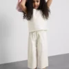 1,5-12 jaar | The Edit: geborduurde broek van linnenmix
