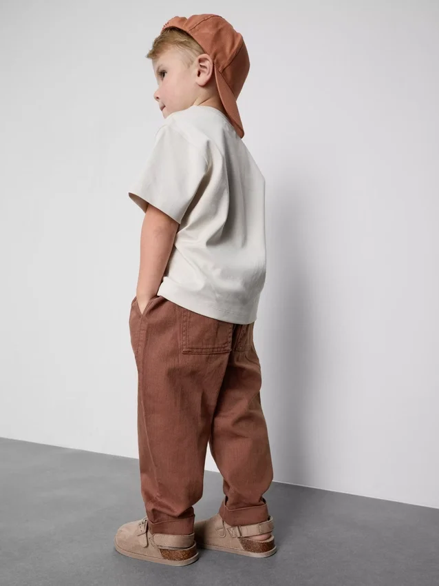 1,5-12 jaar | The Edit katoenen broek