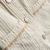 1,5-12 jaar | The Edit katoenen denim-shacket met krijtstreep