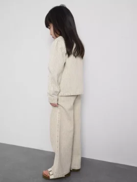 1,5-12 jaar | The Edit katoenen Jeans met krijtstreep