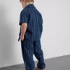 1,5-12 jaar | The Edit katoenen set met gestreept overhemd en broek