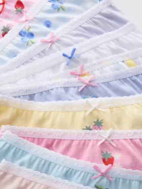 1,5-14 jaar | 10-pack boxershorts met fruitmotief en dagen van de week