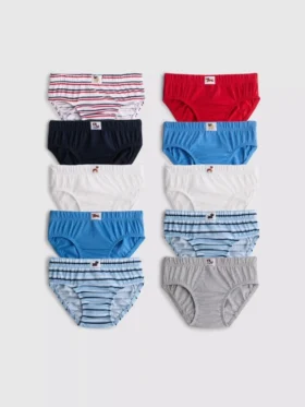 1,5-14 jaar | 10-pack slipjes met hondenprint