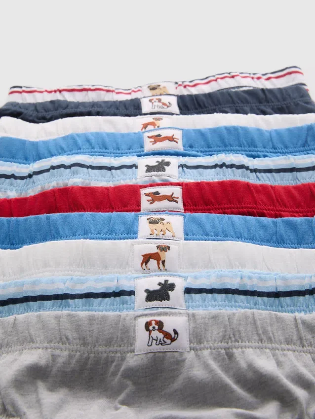1,5-14 jaar | 10-pack slipjes met hondenprint