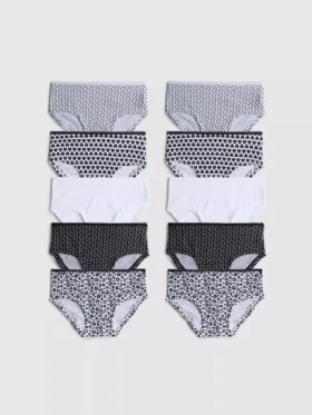 1,5-15 jaar | 10-pack bedrukte hipster-slipjes