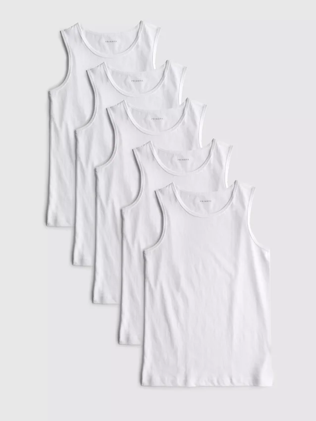 1,5-15 jaar | 5-pack basishemdjes