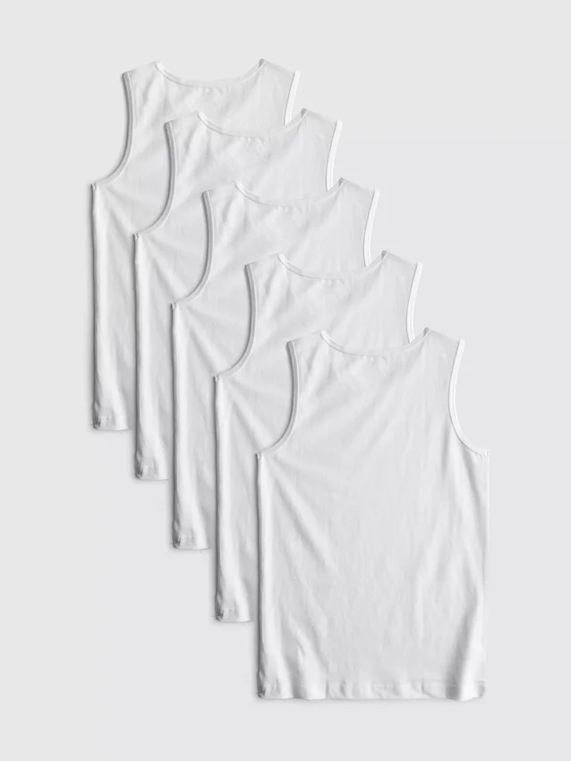 1,5-15 jaar | 5-pack basishemdjes
