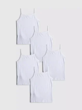 1,5-15 jaar | 5-pack cami-topjes