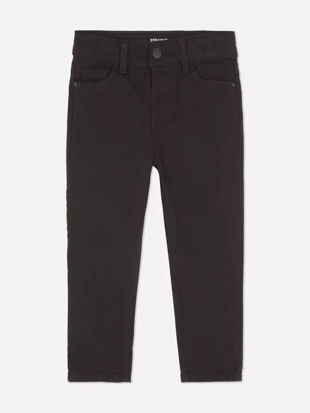 1,5-7 jaar | twill broek met rechte pijpen