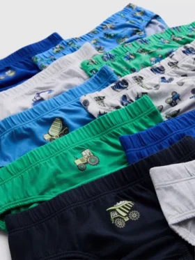 1,5-8 jaar | 10-pack boxershorts met Digger-afbeelding