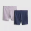 1,5-8 jaar | 2-pack geribde fietsshorts