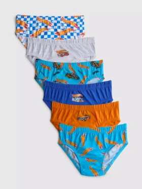 1,5-8 jaar | 6-pack Hot Wheels-slipjes