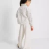 1,5-8 jaar | denimjasje met stippen