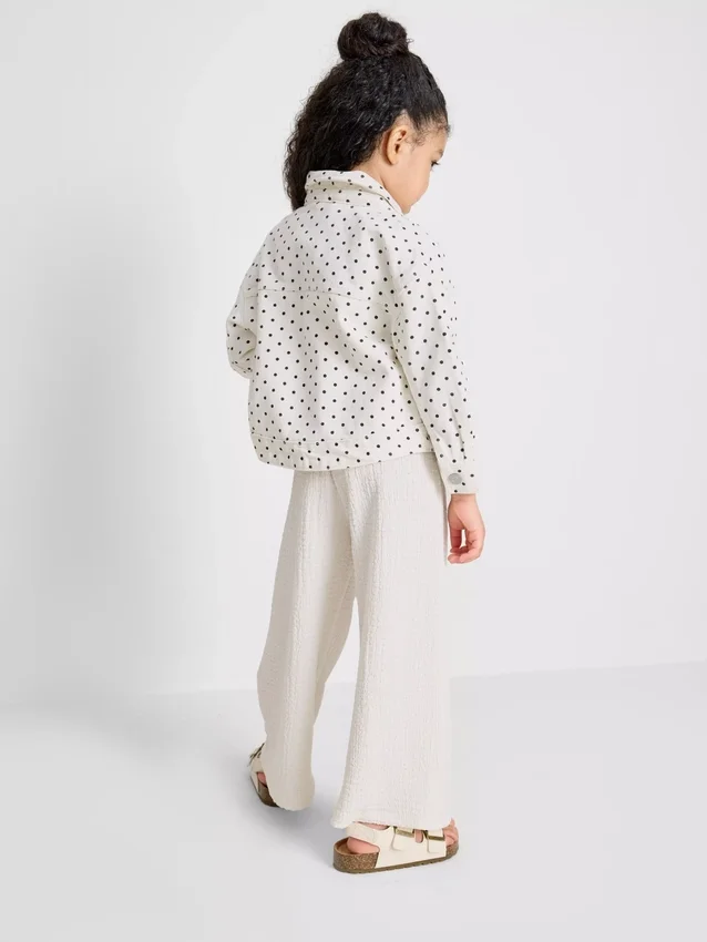 1,5-8 jaar | denimjasje met stippen