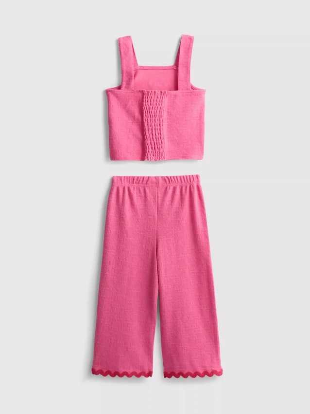 1,5-8 jaar | Disney's Stitch-set met top en broek met ric-rac-rand