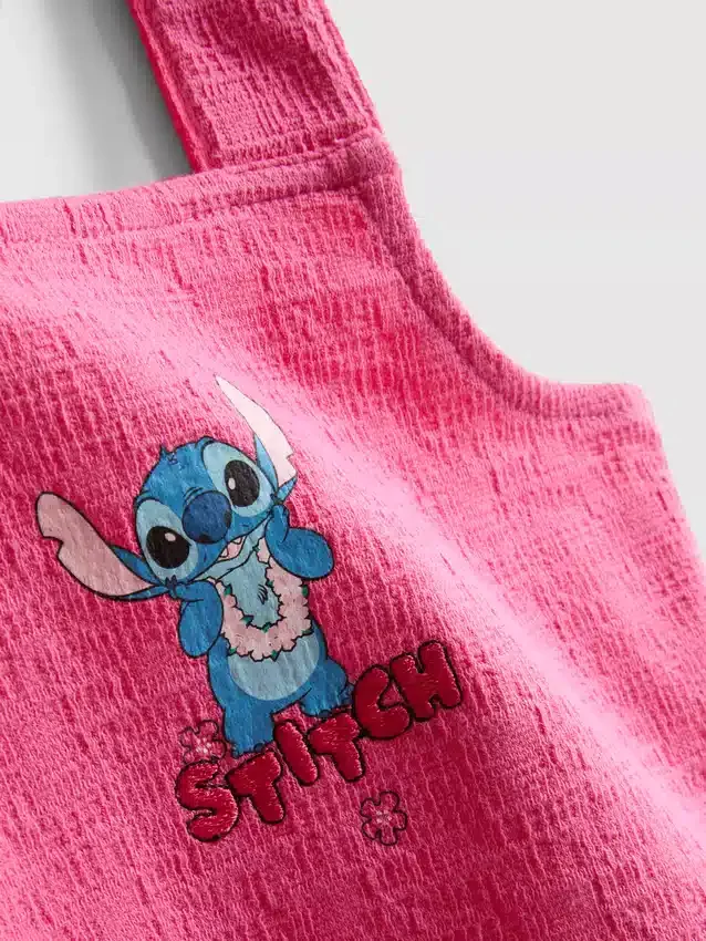 1,5-8 jaar | Disney's Stitch-set met top en broek met ric-rac-rand
