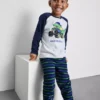 1,5-8 jaar | fleece-pyjama met dinosaurusprint