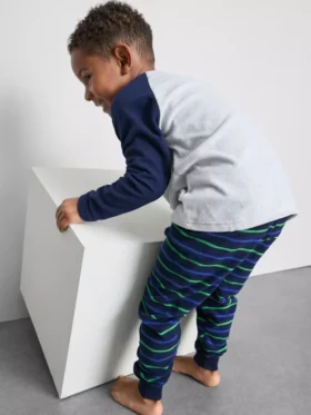 1,5-8 jaar | fleece-pyjama met dinosaurusprint