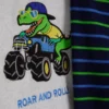 1,5-8 jaar | fleece-pyjama met dinosaurusprint