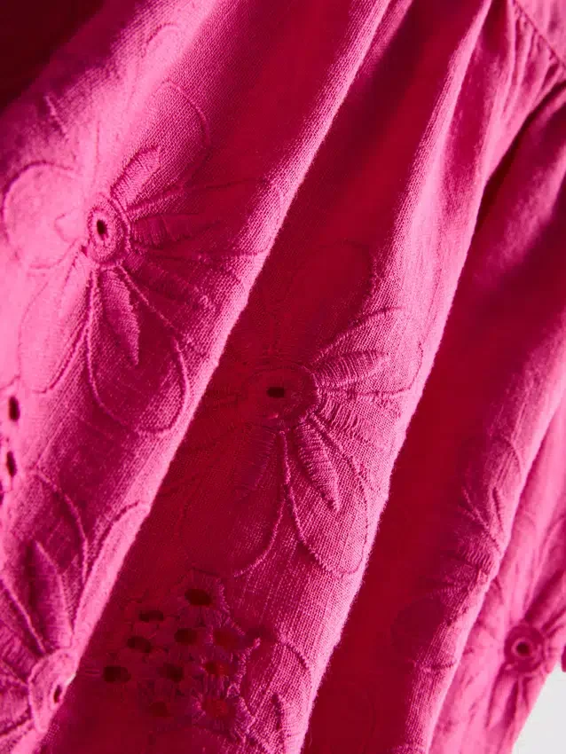 1,5-8 jaar | geborduurde bloemenblouse