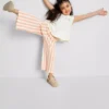 1,5-8 jaar | geborduurde set bestaande uit top met peplum en broeken