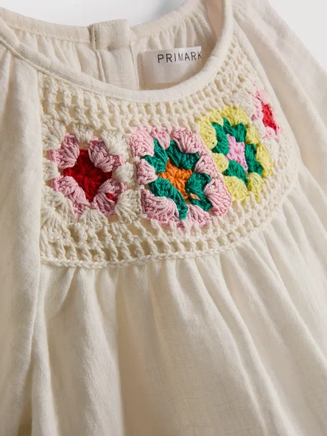 1,5-8 jaar | gehaakte blouse- en broeken-set