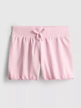 1,5-8 jaar | geribde Shorts met gekartelde rand