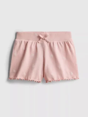 1,5-8 jaar | geribde Shorts met gekartelde rand